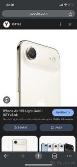 Kúpim iPhone air 512gb 1tb