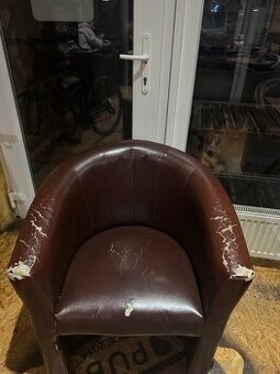 Sedačka v tvare mušle