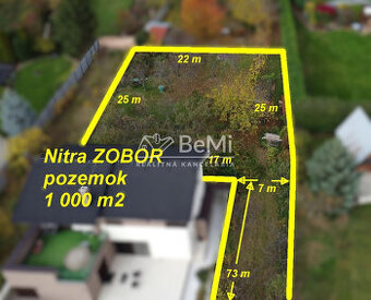 Nitra Zobor pozemok cca 1 000m2 ID 594-14-MIG