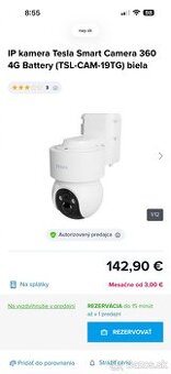 4g IP Tesla Smart Camera 360 4G Battery (TSL-C