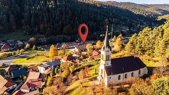 SMOLNÍCKA HUTA -menší dom s garážou a voľným pozemkom