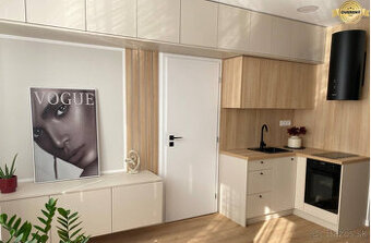 Iba u nás Na prenájom 2i nový dizajnový byt , loggia, voľný