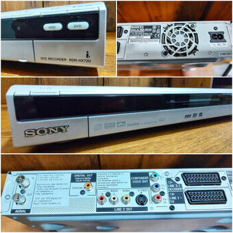 Sony RDR-HX720 DVD/HARD DISK rekordér