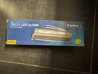 Zdroj LED 12V 2x30W IP66 TRETO LED2x30W (Kanlux)