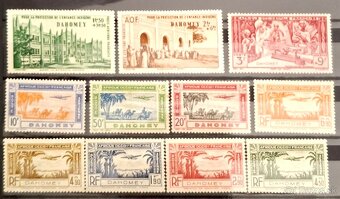 Francúzske kolónie zostavy