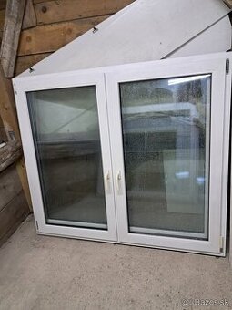 Predám plastove okna 175 cm dlhý x 145 cm vysoký