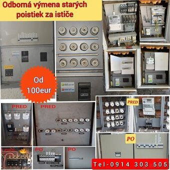 Vymena poistiek za istice