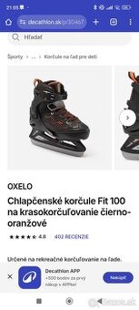 Predám detské korčule