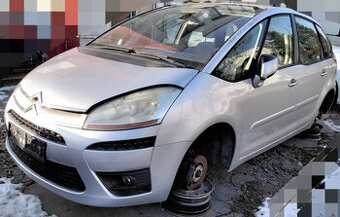 CITROEN C4 PICASSO 1,6 VTI 2010 88 kW predám NÁRAZNÍK, SVETL