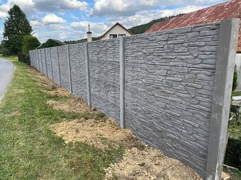 Betónové ,3D oplotenia montáž a predaj