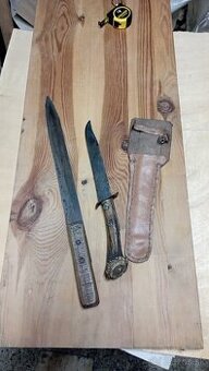 Staré nože ... nožík starožitný..