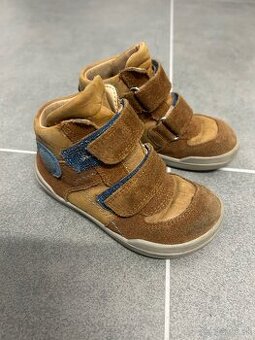 Barefoot kožené topánky Superfit č.24