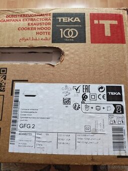 Predám odsavač pár Teka gfg 2 nerez