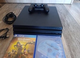 PS4 pro + hry