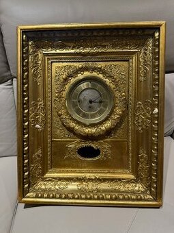 Starožitné nástenné hodiny z 19. st.