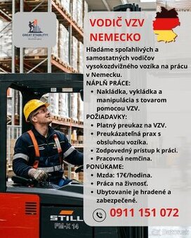 VODIČ VZV – NEMECKO