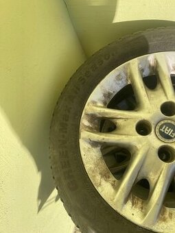 Elektróny 4x98 Fiat + celoročne gumy