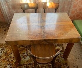 stôl+stoličky 4ks - 1