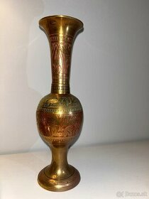 Mosadzná váza India 23cm