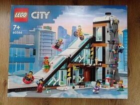 LEGO® City 60366 Lyžiarske a lezecké stredisko