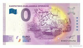 0 e bankovka KARPATSKO-DUKLIANSKA OPERACIA