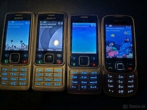 3x Nokia 6300 + 1x Nokia 6303c s funkčnými  batériami a adap