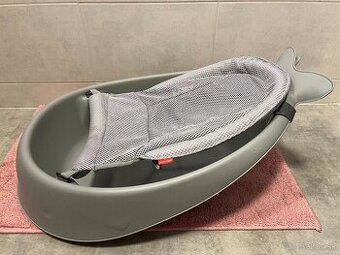 Vanicka pre babatka s ergonomickou podlozkou Moby zn. Skip H