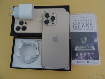 iPhone 13 PRO MAX 256GB GOLD- ZÁRUKA 1 ROK -VELMI DOBRÝ STAV