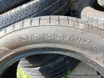 predam 4kusi letné pneumatiky 215/55r17