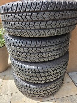 Originál VW disky 5x120 + zimné pneu Semperit 205/65 R16C