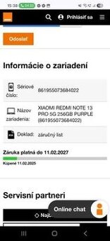 Predám alebo vymením Xiaomi Redmi Note pro 13 5G