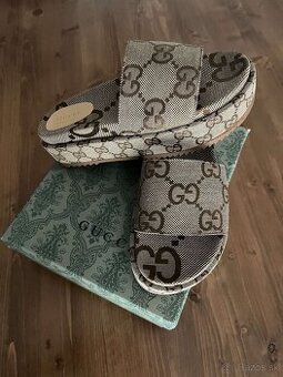 gucci platform šľapky - 1