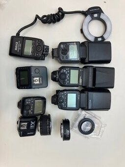 Rozpredám výbavu pre fotoaparát Nikon