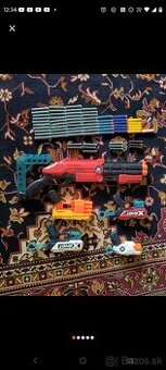 NERF+Xshot blaster a cca 65 nabojov