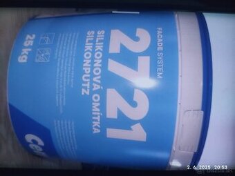 Fasádna Silikónová omietka cemix