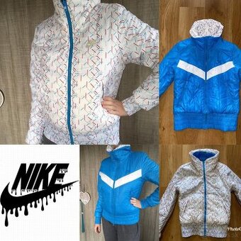 nike retro original obojstranna sportova bombera-bunda