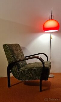 Retro kreslo Halabala