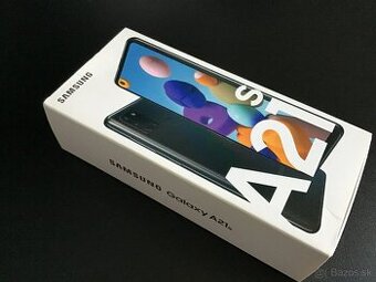 Samsung Galaxy A21s 32Gb Dual SIM Black  - TOP STAV - 1