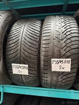 235/45/18 jazdené zimne pneu