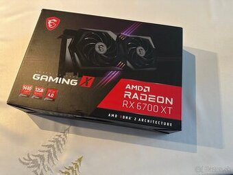 MSI Radeon RX 6700 XT GAMING X 12G (12GB), TOP stav, krabica - 1