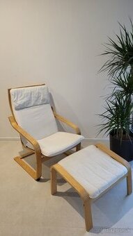Kreslo, podnozka POANG IKEA