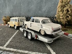 Prepravnik na prevoz aut. Mierka 1:43.