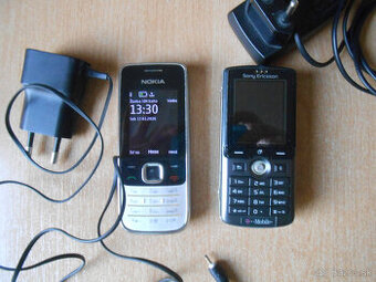 tlačítkový mobil NOKIA 2730 a SONY Ericsson