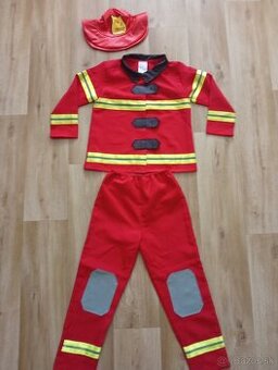 Kostým HASIČA na karneval pre chlapca