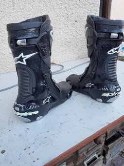 MOTO ČIŽMY ALPINESTARS SUPER TECH VEĽKOSŤ 47 AKO NOVÉ