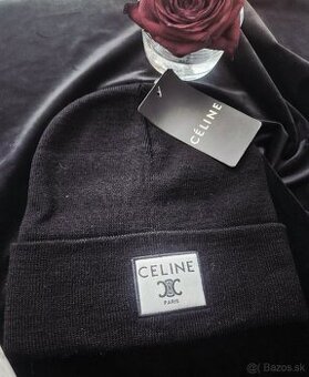 Čierna čiapka Céline