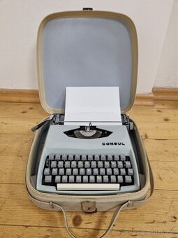 Kufrikovy pisaci stroj consul
