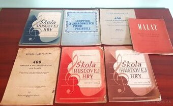 Knihy pre hru na husliach,+kľúč Amati Kraslice