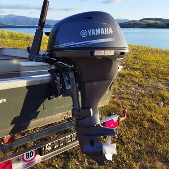 Rybarsky hlinikovy cln MARINE s motorom,sonar. -