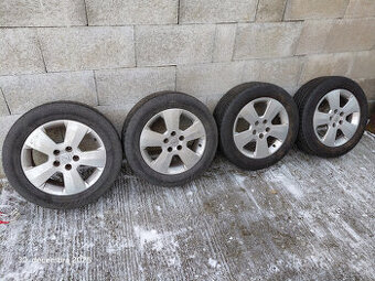 Sada ALU diskov Opel + zim. pneu, rozteč 5 x 110 R16 ,  ET41